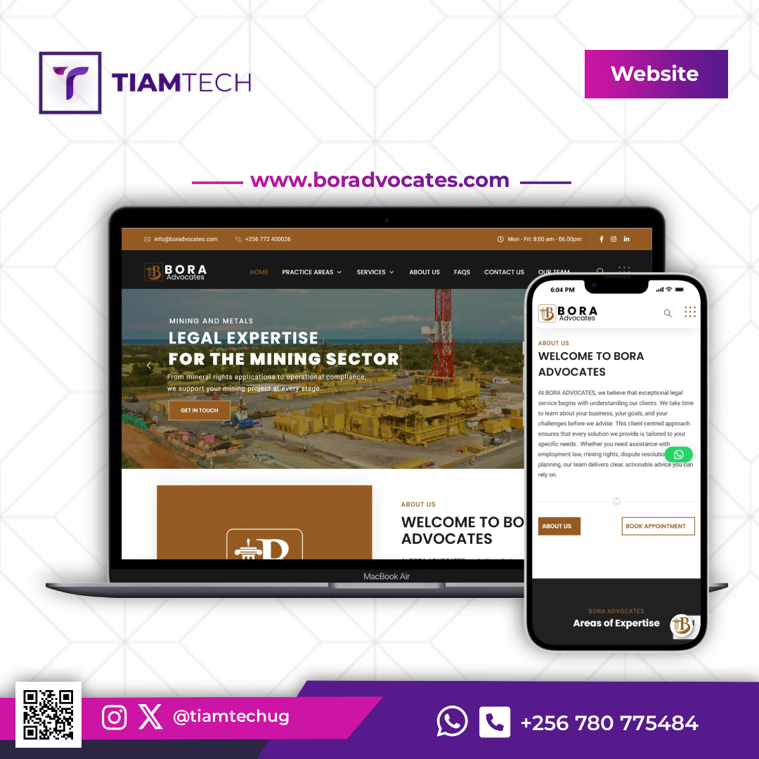 BORA ADVOCATES LAWFIRM - TIAMTECH PROJECTS
