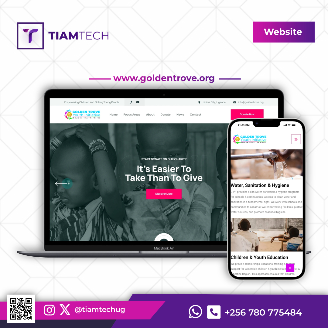 GOLDEN TROVE YOUTH INITIATIVE (GTYI) - TIAMTECH PROJECTS