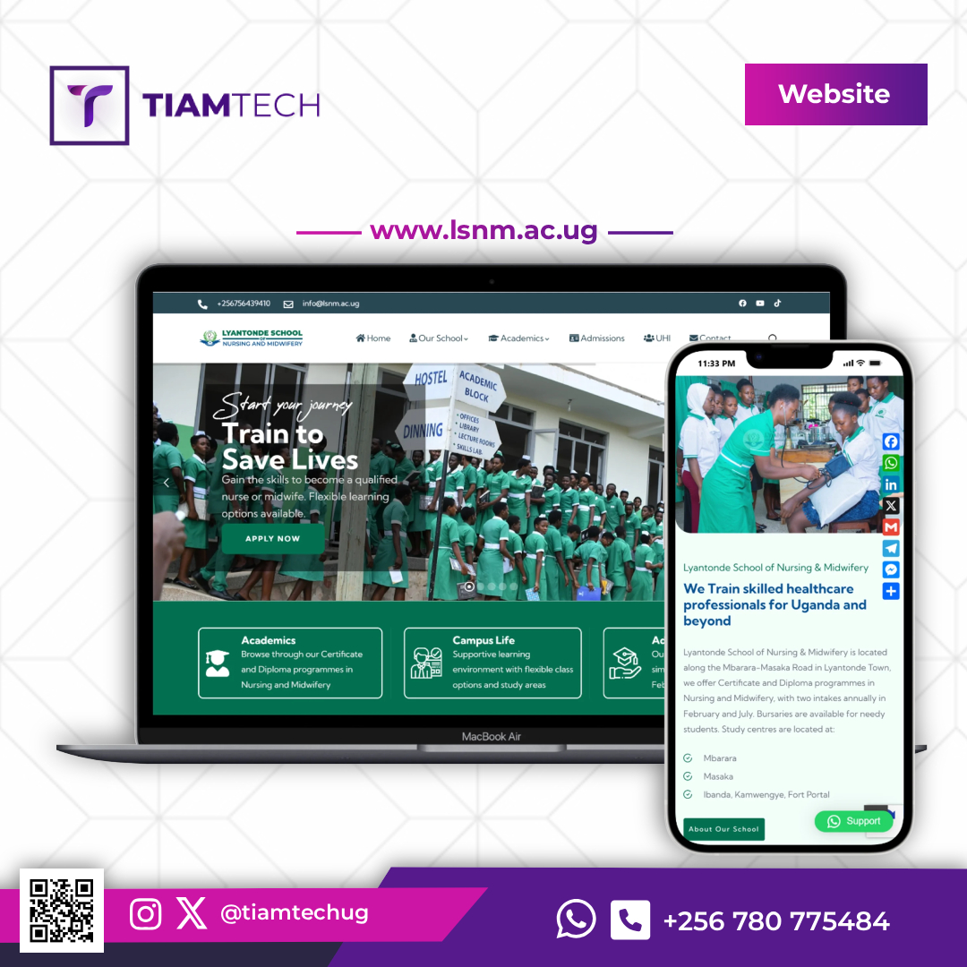 LYANTONDE SCHOOL OF NURSING AND MIDWIFERY - TIAMTECH PROJECTS